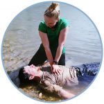 Performing CPR in Water