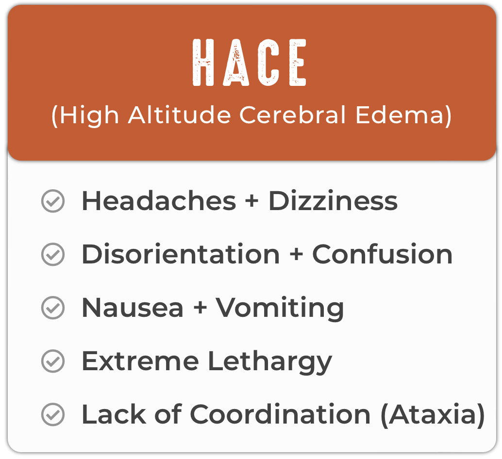 HACE – High Altitude Cerebral Edema
