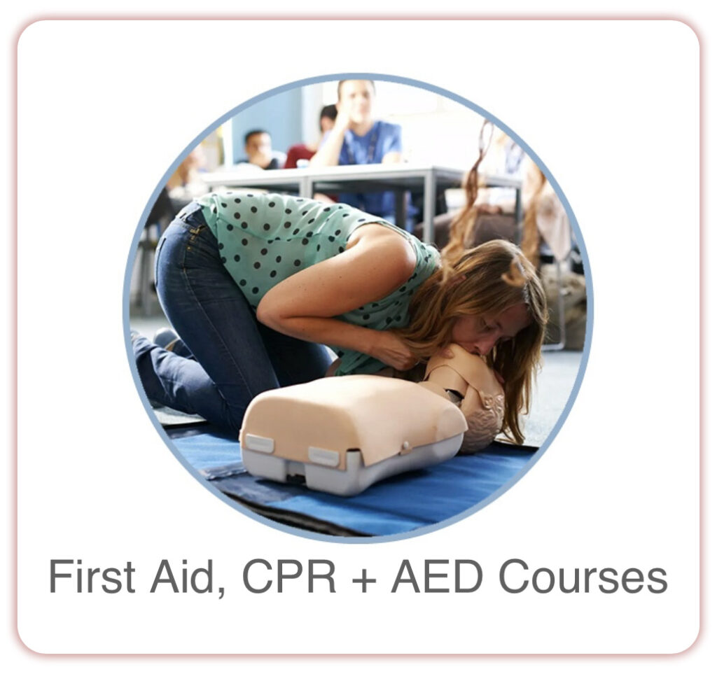 First Aid, CPR + AED Courses