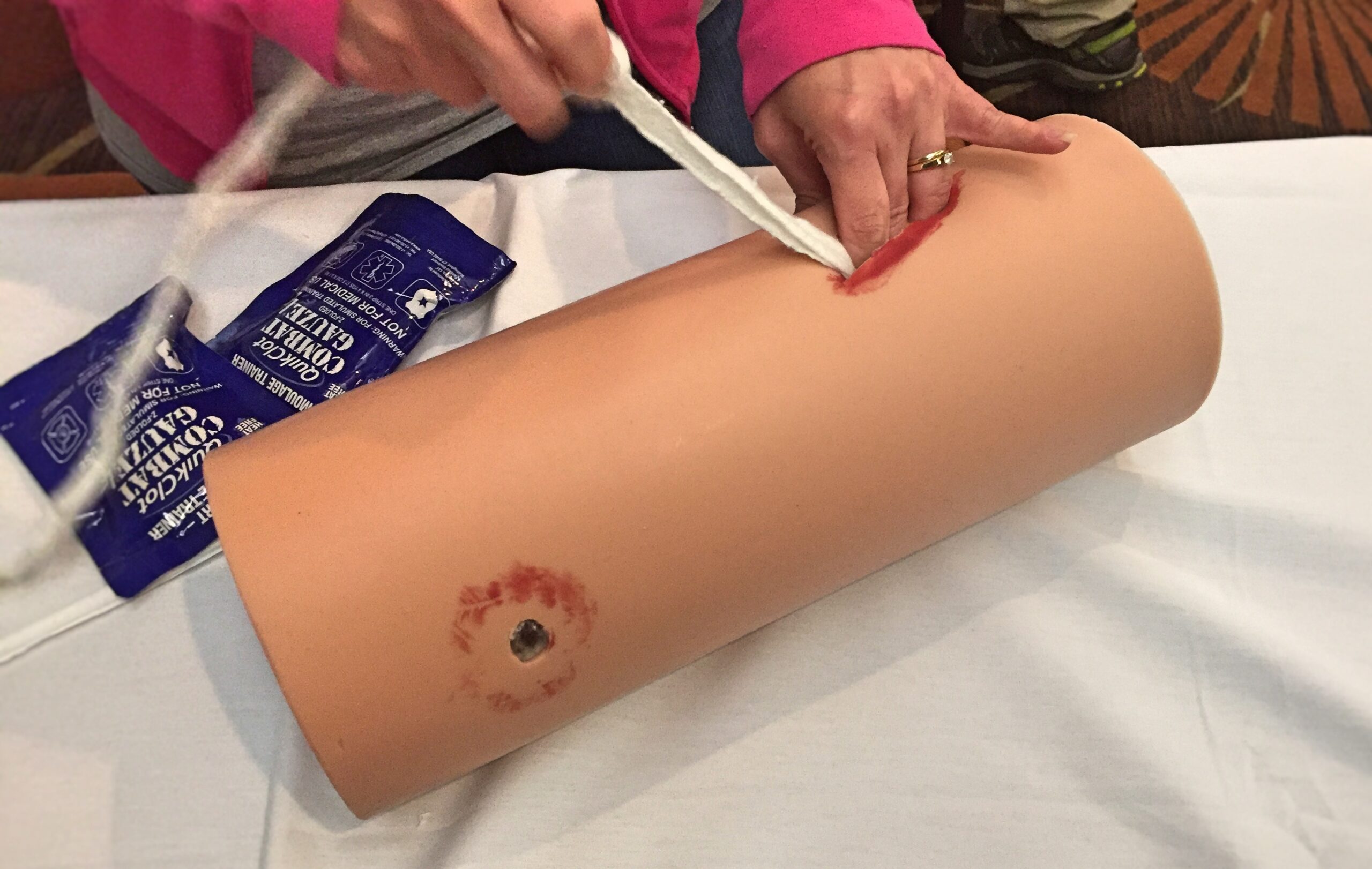 Wound Packing Practice (Stop The Bleed)