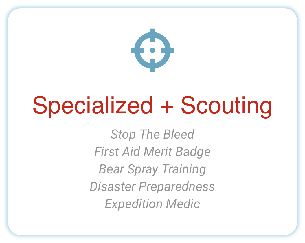 Scouting + Specialty Courses